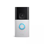 Ring Battery Doorbell Plus Smart Wi-Fi Video Doorbell + $130 GC $180