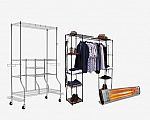 MonsterRax Expandable Clothing Rack $29.99 and more