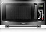 TOSHIBA EM131A5C-BS 1.2 Cu Ft 1100W Countertop Microwave Ovens $92