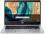 Acer Chromebook 314 14” HD Laptop (MediaTek MT8183C 4GB 32GB) $159.99