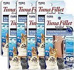 18-Count 0.52-Oz Inaba Grilled Tuna Fillet Cat Food Treats in Broth $8.42