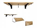 SafeRacks Heavy Duty Wall Mounted Folding Table (48" x 20") $63