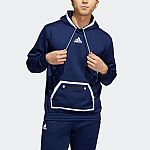 Adidas Men's Team Issue Pullover Hoodie $18 and more