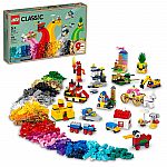 1100-Pc LEGO Classic 90 Years of Play Building Set w/ 15 Mini Builds $19.97