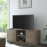 Hillsdale Brindle 60" TV Stand with Charging Station $58