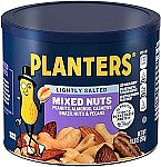 10 oz PLANTERS Lightly Salted Mixed Nuts $3.48