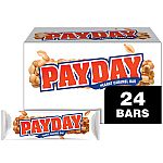 24-Count 1.85-Oz Payday Peanut Caramel Candy Bars $12.53