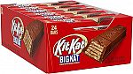 24-Ct KIT KAT BIG KAT Milk Chocolate Wafer Candy Bars $14.74
