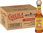 48 Count Cholula Original Hot Sauce Travel Sized Bottle 0.75 fl oz $11.44 and more