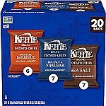 20-Count Kettle Brand Potato Chips Variety Pack, 1 Oz $7.59