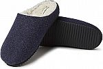 Dearfoams Men's Microwool Clog with Molded Footbed Slipper $8.98