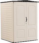 Rubbermaid 4'4" x 4'8" Outdoor Vertical Storage Shed $363