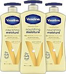 3 Count 20.3 oz Vaseline hand and body lotion Intensive Care Moisturizer for Dry Skin $11.90 and more
