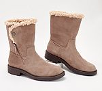 Clarks Women's Suede Mid Boots (size 5-9) $23 and more