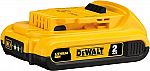 DEWALT 20V Compact 2.0Ah MAX Battery (DCB203) $36