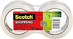 2-pack Scotch Sure Start Packing Tape (1.88" x 54.6yd) $5.44