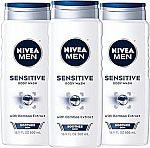 3-pack Nivea Men Sensitive Body Wash $9