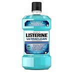 1.5-Liter Listerine Ultraclean Oral Care Antiseptic Mouthwash $4.99