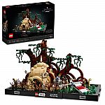 1,000-Piece LEGO Star Wars Dagobah Jedi Training Diorama $57.59
