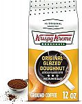12-Oz Krispy Kreme Doughnuts Original Glazed Donut Ground Coffee $4.53