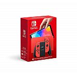 Nintendo Switch - OLED Model: Mario Red Edition (Renewed) $0.01