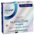 3-Pack 3.7-Oz Crest Pro-Health Advanced Gum Restore Deep Clean Toothpaste $10.99