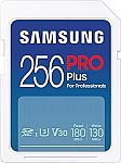SAMSUNG PRO Plus Full Size 256GB SDXC Memory Card $13