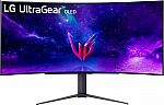 LG 45" Ultragear OLED Curved Gaming Monitor WQHD with 240Hz Refresh Rate 0.03ms Response Time $999.99