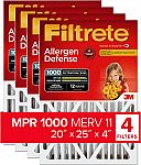 Filtrete 20x25x4 Air Filter $40.34