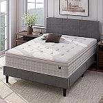 12" Zinus Euro Top Pocket Spring Hybrid Mattress, Twin $115