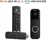 All-new Amazon Fire TV Stick 4K Max bundle with Blink Video Doorbell $65 and more