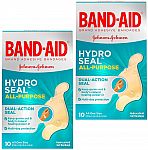 10-Ct Band-Aid Hydro Seal All-Purpose Adhesive Bandages 2 for $6.28