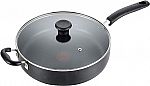 T-fal Specialty Nonstick Saute Pan with Glass Lid $22.49
