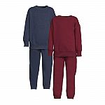4-Piece Athletic Works Boys' Fleece Sweatshirt & Joggers Sets $16