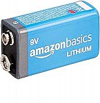 8-Pack Amazon Basics 9 Volt Lithium Batteries $24.28