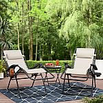 2 Pack Mainstays Outdoor Zero Gravity Chair Lounger $40