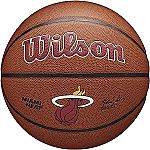 WILSON NBA Team Alliance Basketball - Size 7 - 29.5", Miami Heat $15.59
