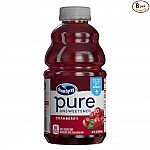 8-pk Ocean Spray 100% Pure Cranberry Juice, 32 Oz $24.49