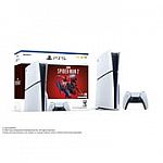 Sony PlayStation 5 Disc Console Slim - Marvel's Spider-Man 2 Bundle $499
