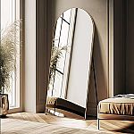PexFix Arched Full Length Arched Wall Floor Mirror 65" x 22" $69