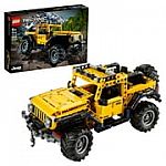 LEGO Technic Jeep Wrangler 4x4 Toy Car Model Building Kit 42122 $25