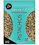 Wonderful Pistachios No Shells, Sea Salt & Vinegar, 22 Ounce Bag $9.49