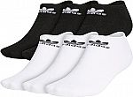 6-Pair adidas Originals Trefoil No Show Socks $10