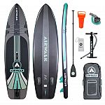 Airwalk Jive 10' 4" Inflatable Stand Up Paddle Board Package $99