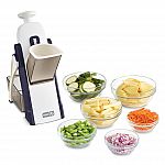 DASH Safe Slice Mandoline Slicer w/ 30+ Presets & Thickness Adjuster $29.99