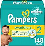 Pampers Swaddlers Diapers Size 2 148 Count (2 for $55.48)