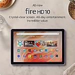 All-new Amazon Fire HD 10 tablet 64GB 2023 $119.99