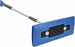 18" Snow Joe 4-in-1 Telescoping Snow Broom & Ice Scraper w/ LED Lights $0.38