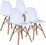 4-pc Amazon Basics Modern Dining Chair Set $42.29