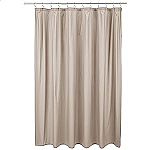Amazon Basics Waffle Texture Cocoa Powder Shower Curtain, 72" x 72" $5.49